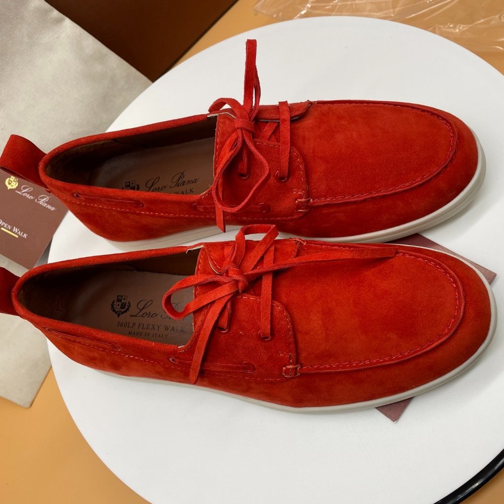 Loro Piana men's sailing shoes Moccasins